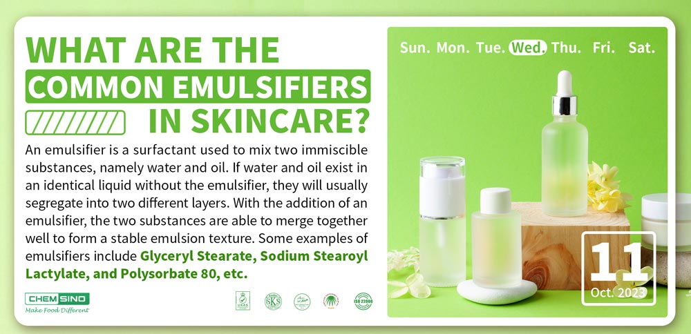 What Are the Common Emulsifiers in Skin Care